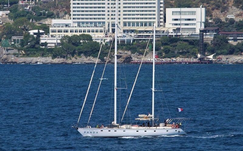 Blue Panda teknesi İtalya’dan sonra Kuşadası’nda