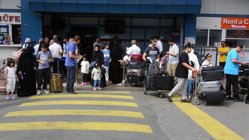 Arap turistler Trabzon’dan vazgeçemiyor