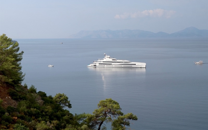 Bill Gates’in yatları Marmaris’te