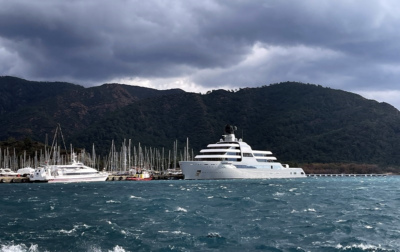 Abramoviç’in yatı Marmaris