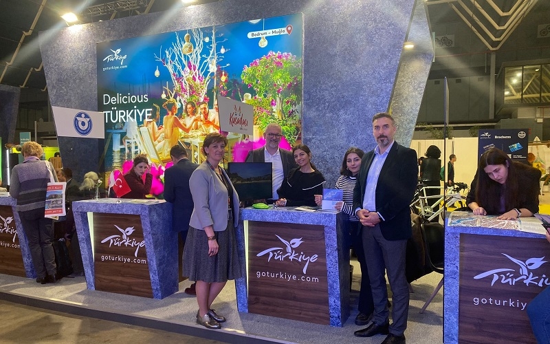 Kuşadası turizm fuarında tanıtıldı