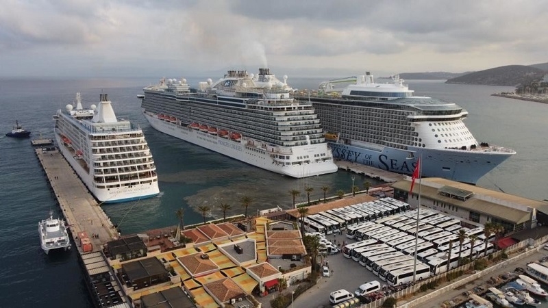 Kruvaziyer yolcu sayısı 2022’de 22 kat artarak 1 milyonu aştı