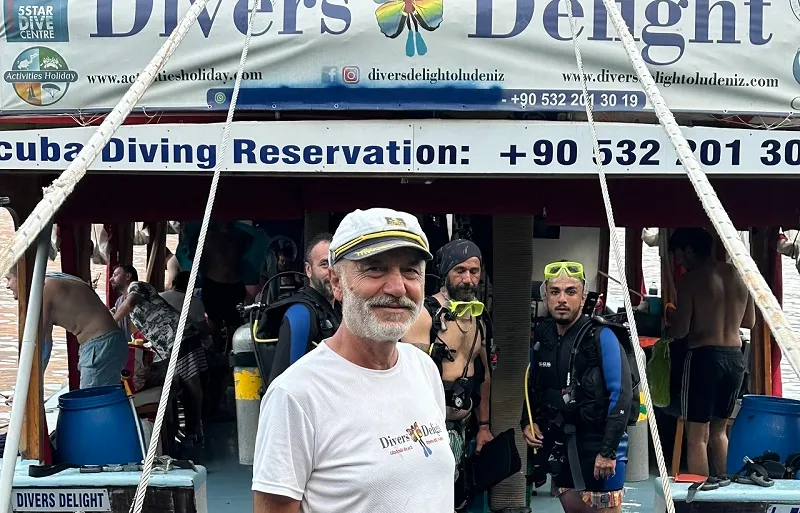 Su altı cennetinin Fethiye’deki adresi: DiversDelight