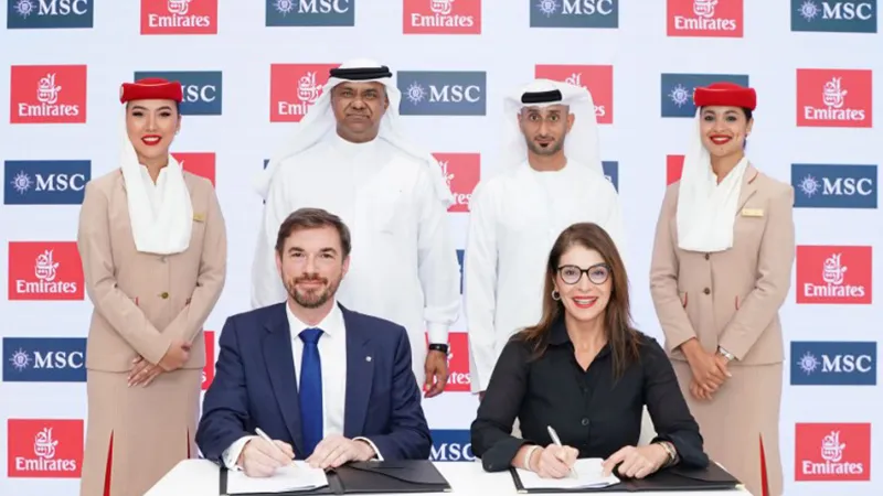 MSC Cruises ve Emı̇rates ortaklıklarını 2 sezon daha uzattı