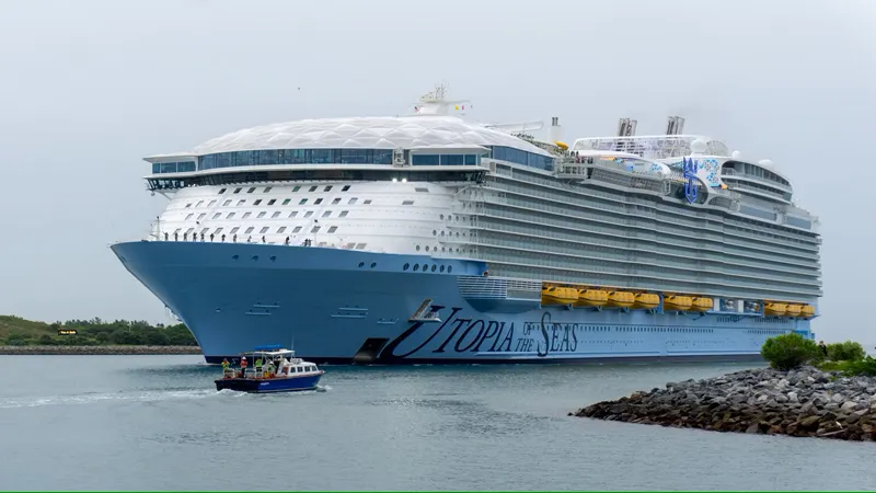Utopia of the Seas, Cozumel’e ilk seferini gerçekleştirdi