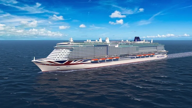 P&O Cruises, Arvia’nın Akdeniz turlarını iptal etti