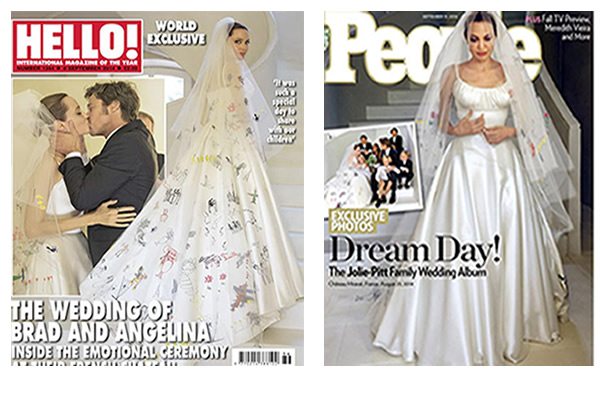 Brangelina çifti sade bir törenle evlendi