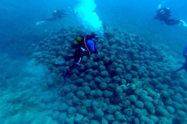 Prigos Batığı ve amfora yığını sualtında görüntülendi