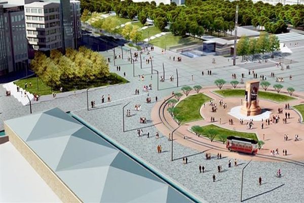 Yeni Taksim meydanı projesi onaylandı