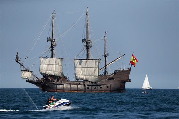 Tarihi gemi festivali büyüledi