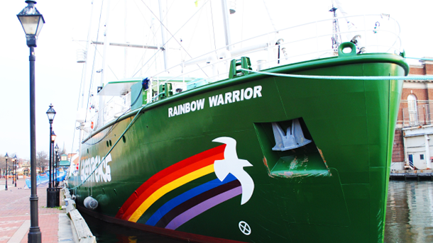 Rainbow Warrior Bodrum`da