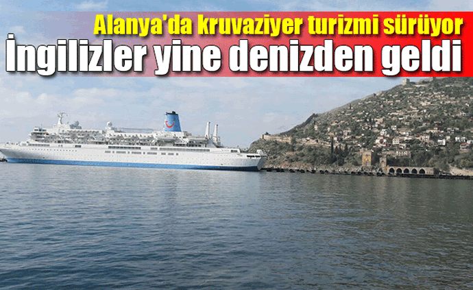 Alanya`da kruvaziyer  turizmi
