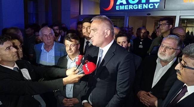 Bakan Ersoy, kaza ile ilgili açıklama yaptı