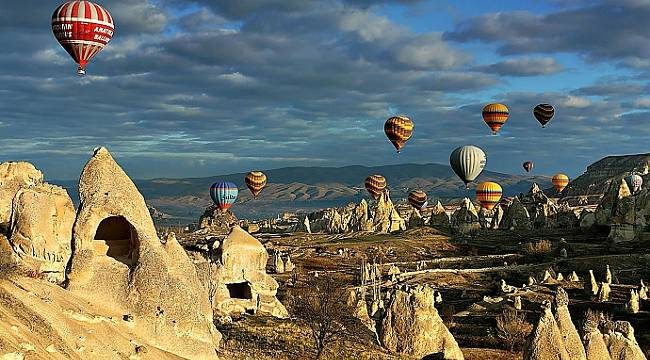 Kapadokya?yı 70 bin turist ziyaret etti