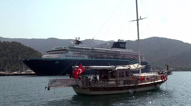 Muğla`da kruvaziyer turizmi hareketliliği