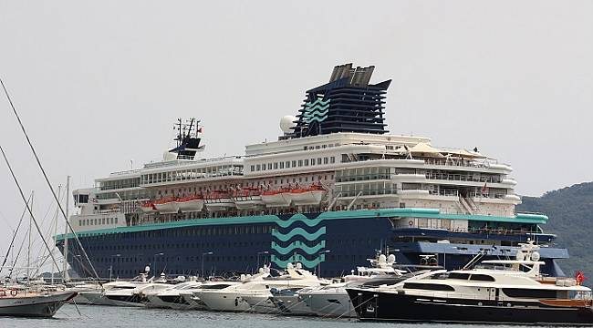 Muğla`da kruvaziyer turizmi hız kesmeden devam ediyor