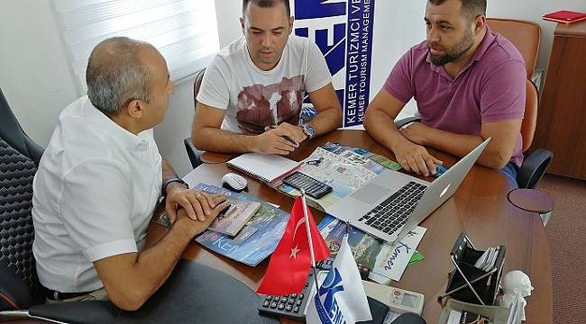 Turistler cep telefonu ile Kemer`i keşfedecek