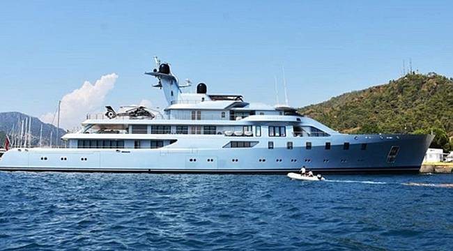 `Pacific` Marmaris`e demir attı