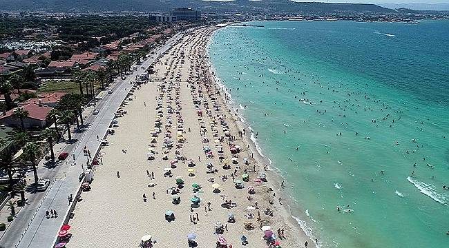 Tatilciler pandemide de Ege`yi es geçmedi