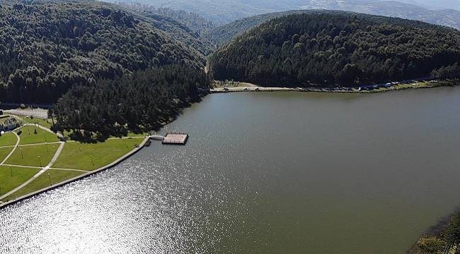 Hafta sonu tatilcilerin rotası Topuk Yaylası oldu