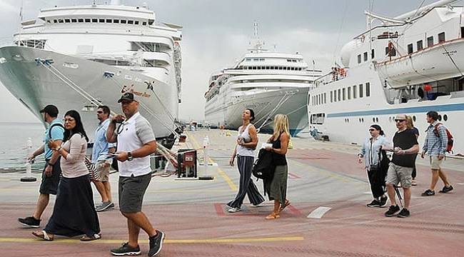 Kruvaziyer turizminde rekor gemi bekleniyor