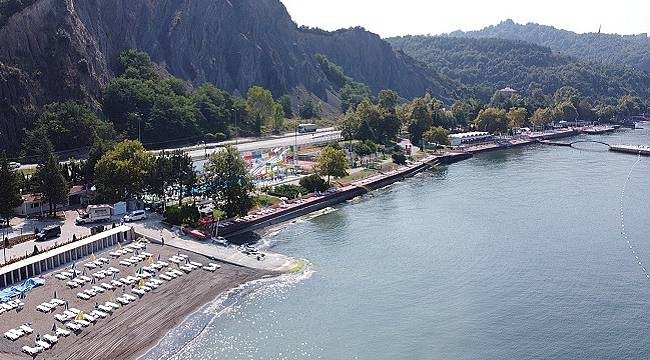 Sevgi ve Barış Plajlarına yoğun ilgi 